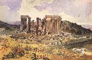 Karl Briullov The Temple of Apollo Epkourios at Phigalia oil painting picture wholesale